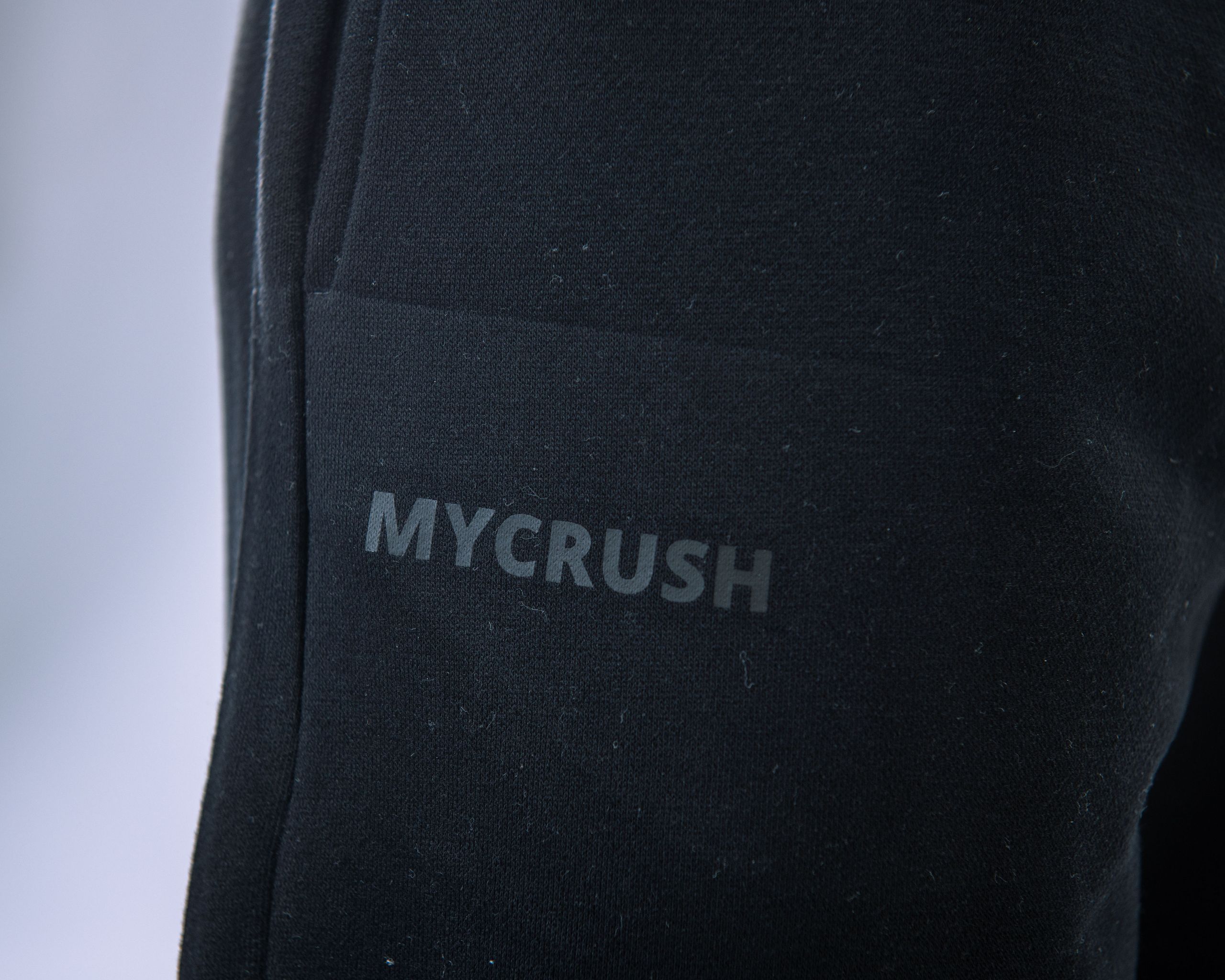 Women's Wide Joggers Black S-6