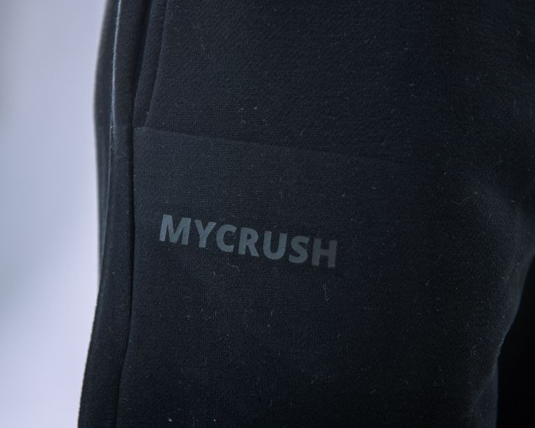 Women's Wide Joggers Black S-5