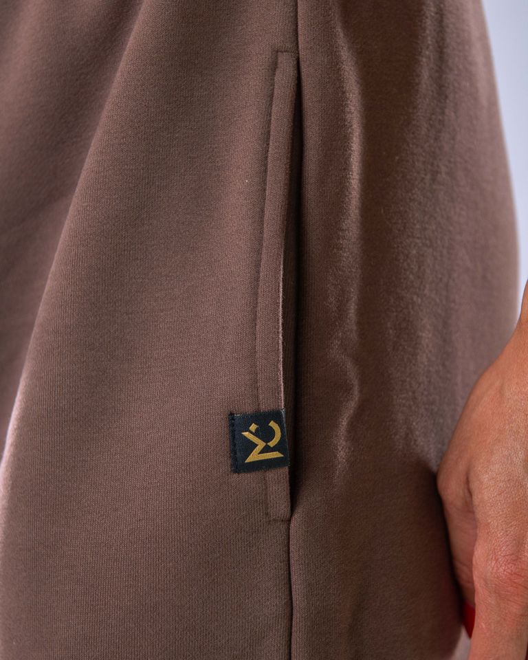 Women's Wide Joggers Brown XS-5