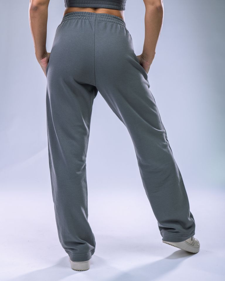Women's Wide Joggers Grey L-1
