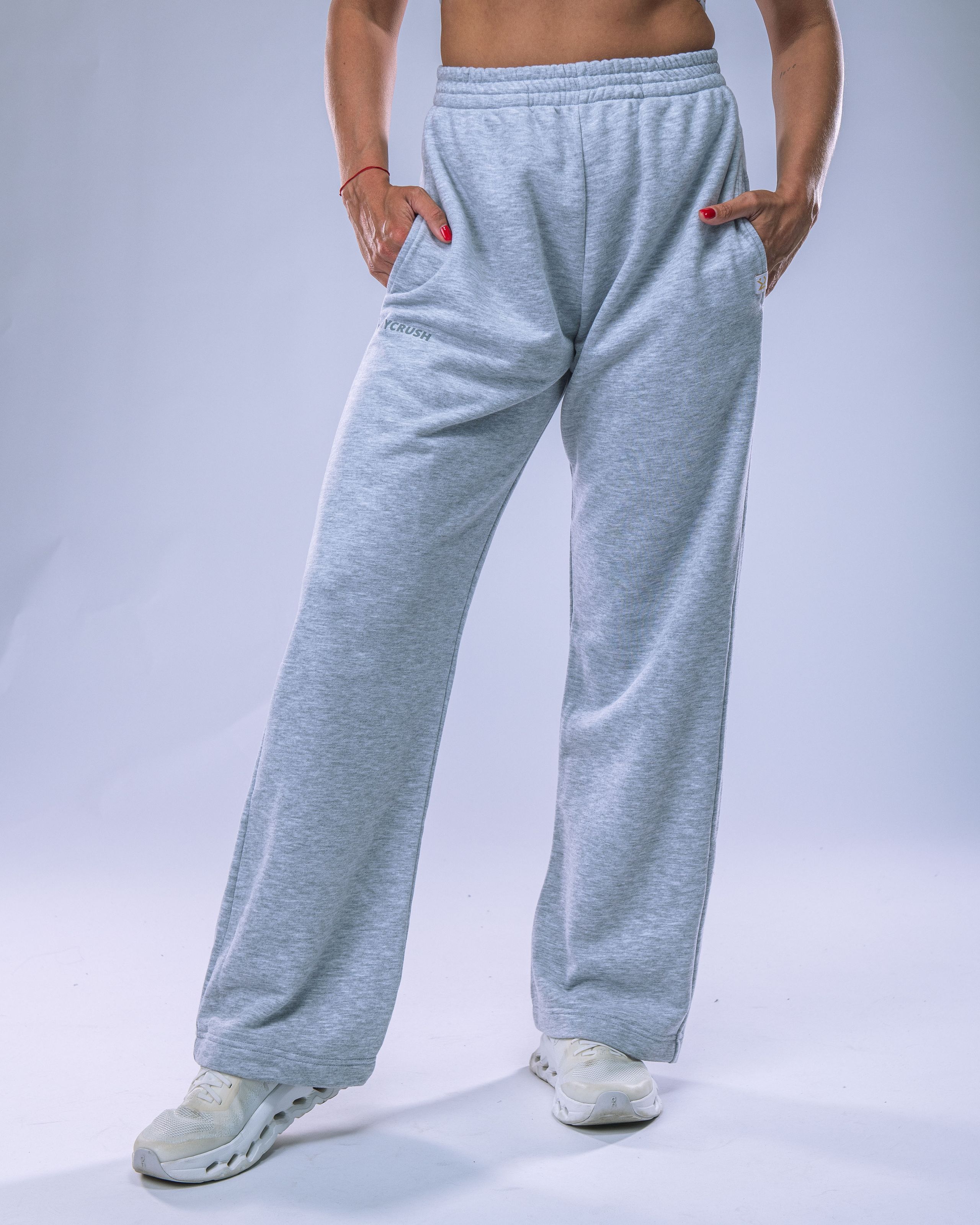Women's Wide Joggers Heather Grey XS-8