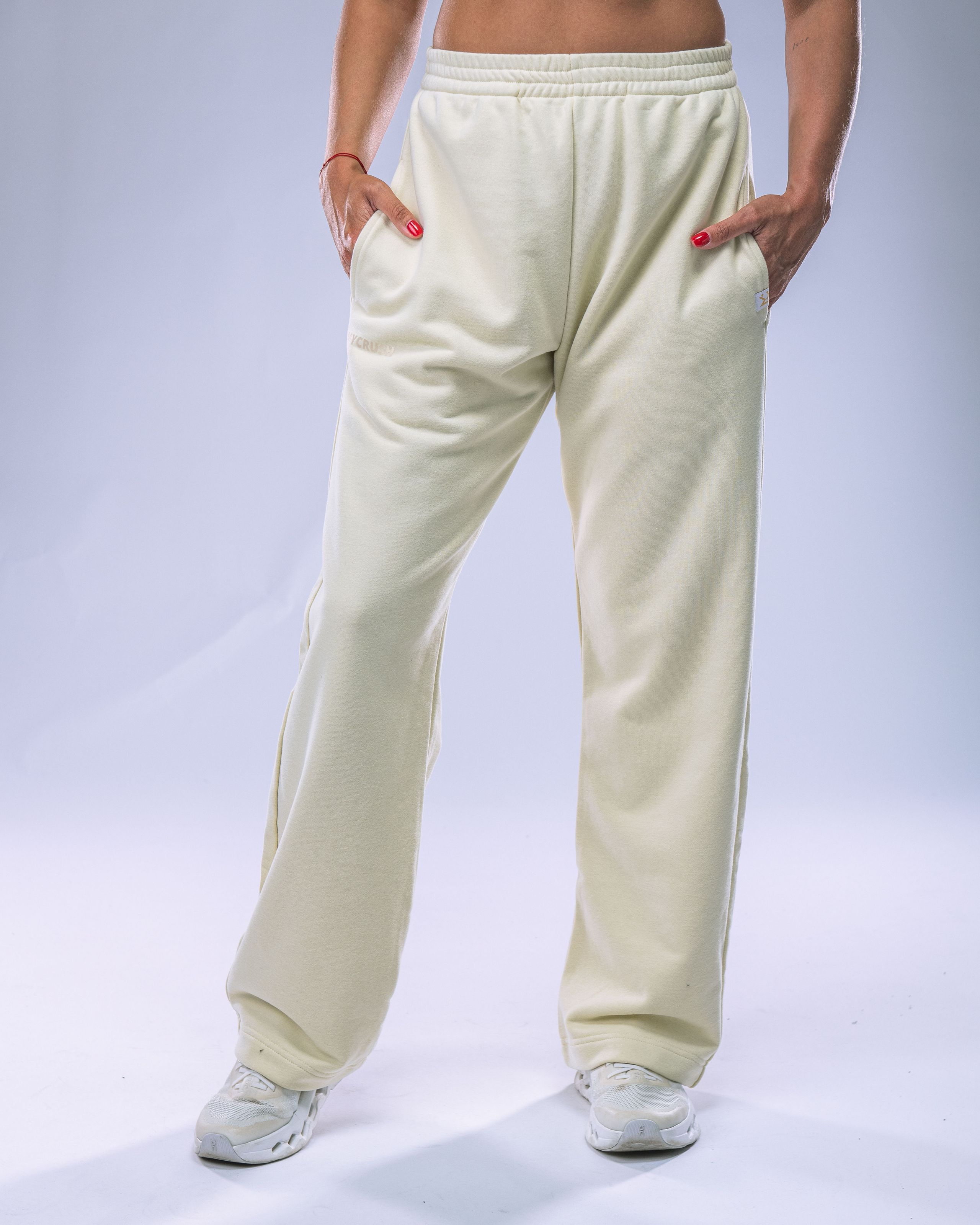 Women's Wide Joggers Yellow M-0
