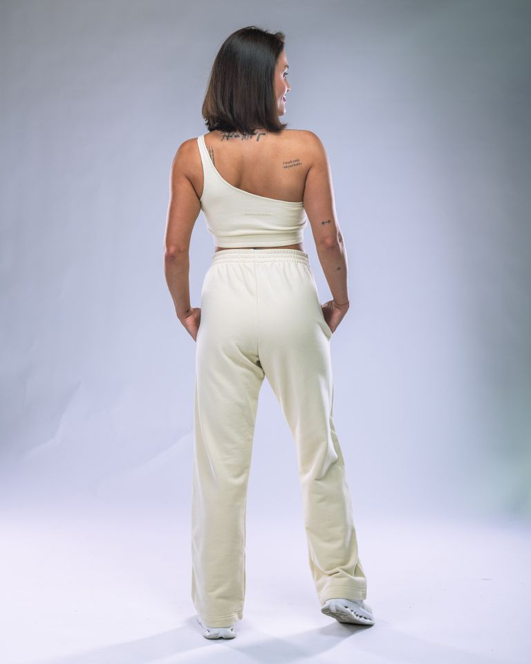 Women's Wide Joggers Yellow XS-0